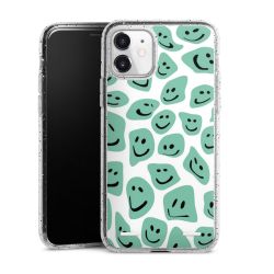 Carry Case Hülle Transparent/glitter ohne Band