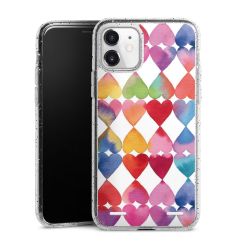 Carry Case Hülle Transparent/glitter ohne Band