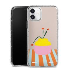 Carry Case Hülle Transparent/glitter ohne Band