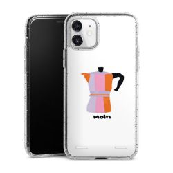 Carry Case Hülle Transparent/glitter ohne Band