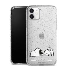 Carry Case Hülle Transparent/glitter ohne Band