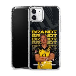 Carry Case Hülle Transparent/glitter ohne Band