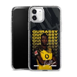 Carry Case Hülle Transparent/glitter ohne Band