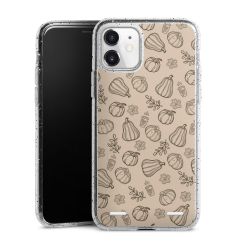 Carry Case Hülle Transparent/glitter ohne Band