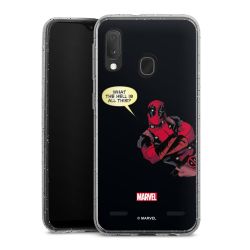 Carry Case Hülle Transparent/glitter ohne Band