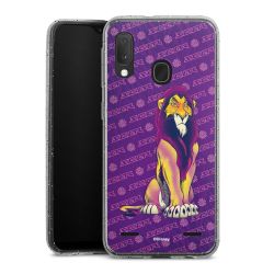 Carry Case Hülle Transparent/glitter ohne Band