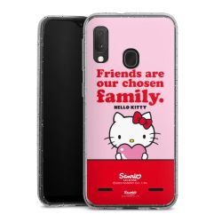 Carry Case Hülle Transparent/glitter ohne Band