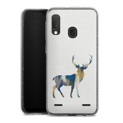 Carry Case Hülle Transparent/glitter ohne Band