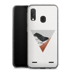 Carry Case Hülle Transparent/glitter ohne Band