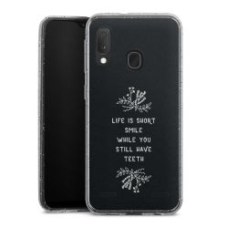 Carry Case Hülle Transparent/glitter ohne Band