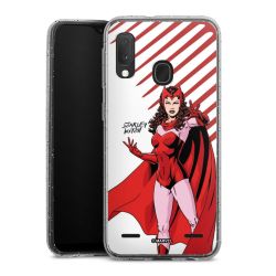 Carry Case Hülle Transparent/glitter ohne Band