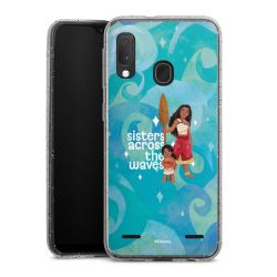 Carry Case Hülle Transparent/glitter ohne Band