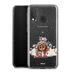 Carry Case Hülle Transparent/glitter ohne Band