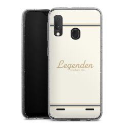 Carry Case Hülle Transparent/glitter ohne Band