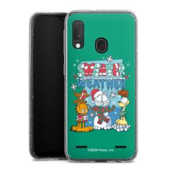 Carry Case Hülle Transparent/glitter ohne Band