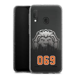 Carry Case Hülle Transparent/glitter ohne Band