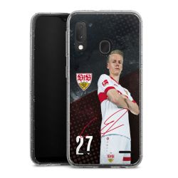 Carry Case Hülle Transparent/glitter ohne Band