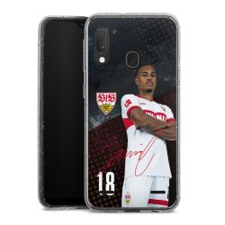 Carry Case Hülle Transparent/glitter ohne Band