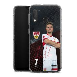 Carry Case Hülle Transparent/glitter ohne Band