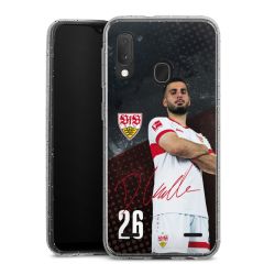 Carry Case Hülle Transparent/glitter ohne Band