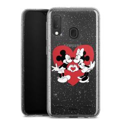 Carry Case Hülle Transparent/glitter ohne Band