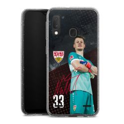 Carry Case Hülle Transparent/glitter ohne Band