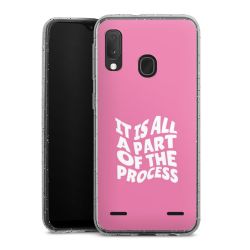 Carry Case Hülle Transparent/glitter ohne Band