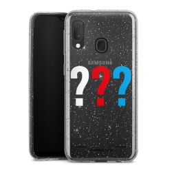 Carry Case Hülle Transparent/glitter ohne Band