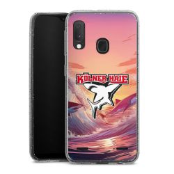 Carry Case Hülle Transparent/glitter ohne Band