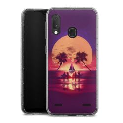 Carry Case Hülle Transparent/glitter ohne Band