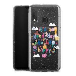 Carry Case Hülle Transparent/glitter ohne Band