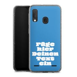 Carry Case Hülle Transparent/glitter ohne Band