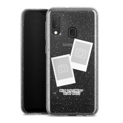 Carry Case Hülle Transparent/glitter ohne Band