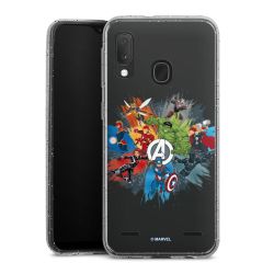 Carry Case Hülle Transparent/glitter ohne Band