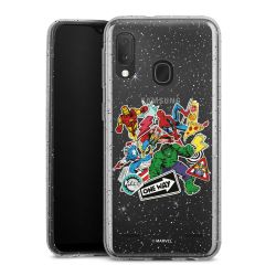 Carry Case Hülle Transparent/glitter ohne Band