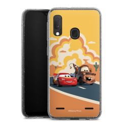 Carry Case Hülle Transparent/glitter ohne Band