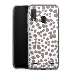 Carry Case Hülle Transparent/glitter ohne Band