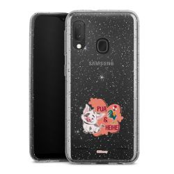 Carry Case Hülle Transparent/glitter ohne Band