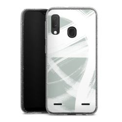 Carry Case Hülle Transparent/glitter ohne Band