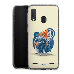 Carry Case Hülle Transparent/glitter ohne Band