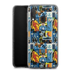 Carry Case Hülle Transparent/glitter ohne Band