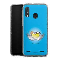 Carry Case Hülle Transparent/glitter ohne Band