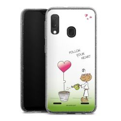 Carry Case Hülle Transparent/glitter ohne Band