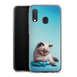 Carry Case Hülle Transparent/glitter ohne Band