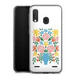 Carry Case Hülle Transparent/glitter ohne Band