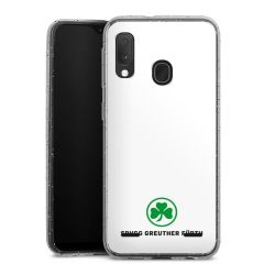 Carry Case Hülle Transparent/glitter ohne Band