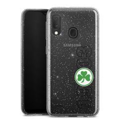 Carry Case Hülle Transparent/glitter ohne Band