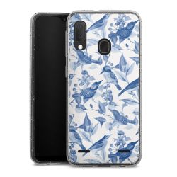 Carry Case Hülle Transparent/glitter ohne Band