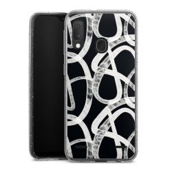 Carry Case Hülle Transparent/glitter ohne Band