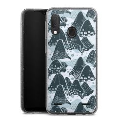 Carry Case Hülle Transparent/glitter ohne Band